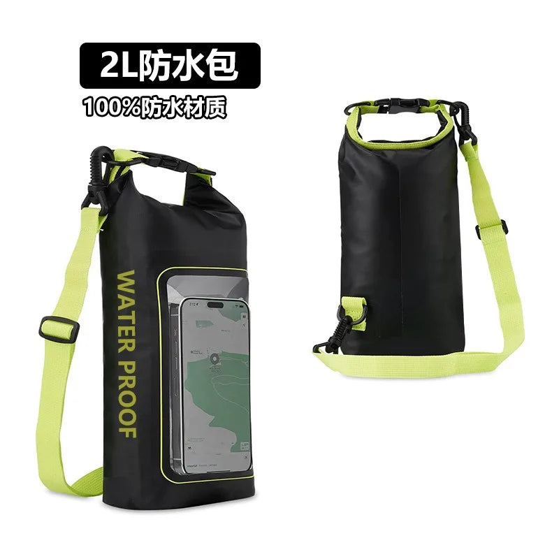 Sinodiving  Waterproof Bag Combines the Functionality of an Outdoor Crossbody Bag and a PVC Swimming