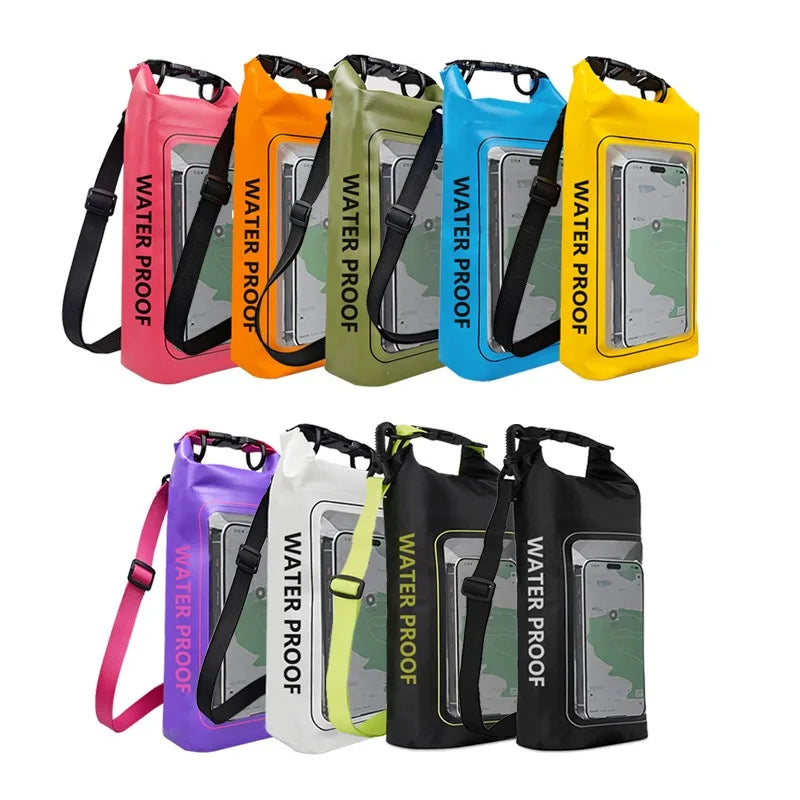 Sinodiving New 2L Lightweight Multi-Functional PVC Phone Case Mobile Phone Waterproof Bag for Drifting Promotion Gift Bag