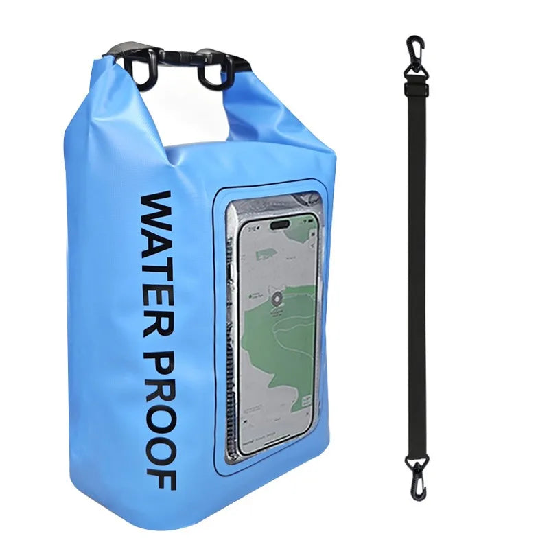 Sinodiving  Waterproof Bag Combines the Functionality of an Outdoor Crossbody Bag and a PVC Swimming