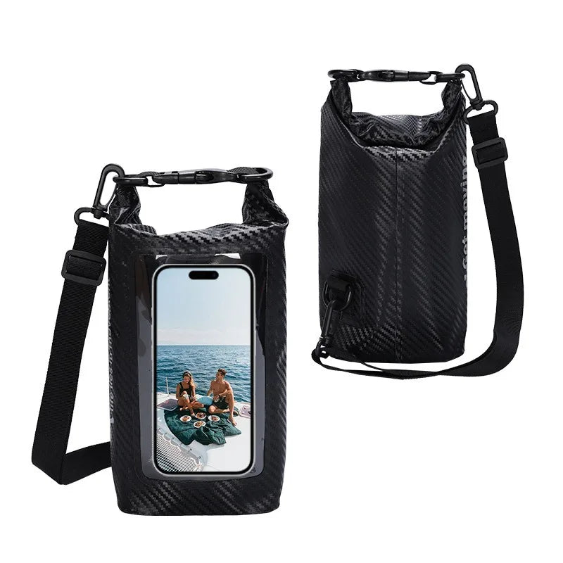 Sinodiving Custom Logo 2L Lightweight PVC 500D Waterproof Bag for Outdoor Adventures Camping & Rafting-Wholesale
