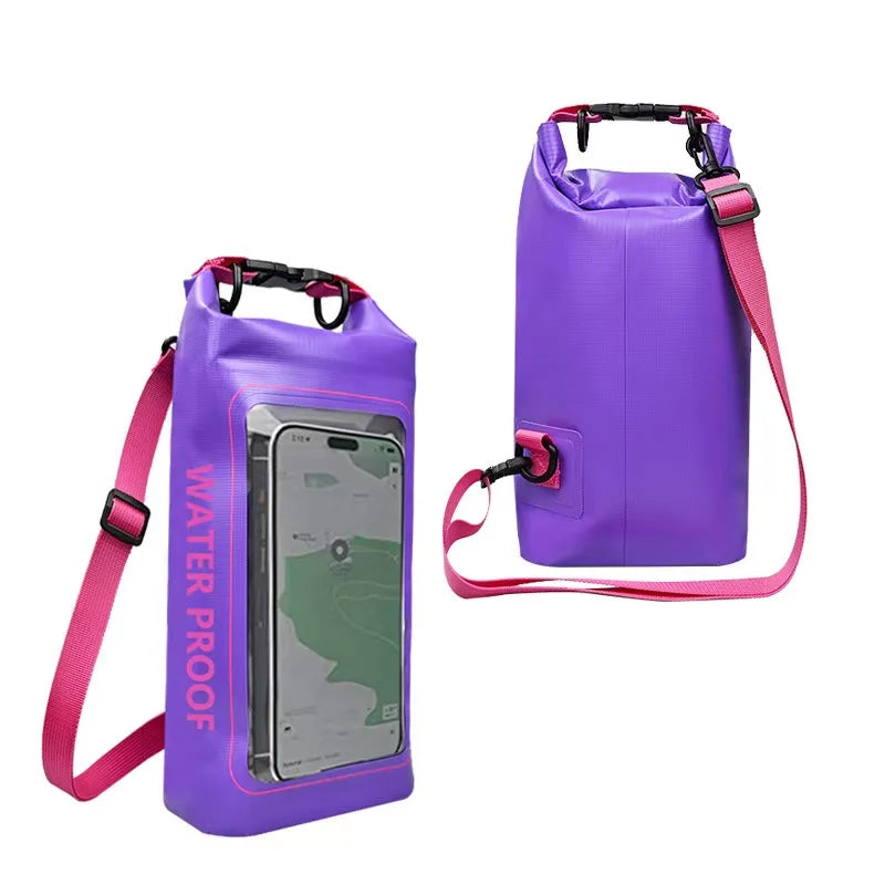 Sinodiving  Waterproof Bag Combines the Functionality of an Outdoor Crossbody Bag and a PVC Swimming