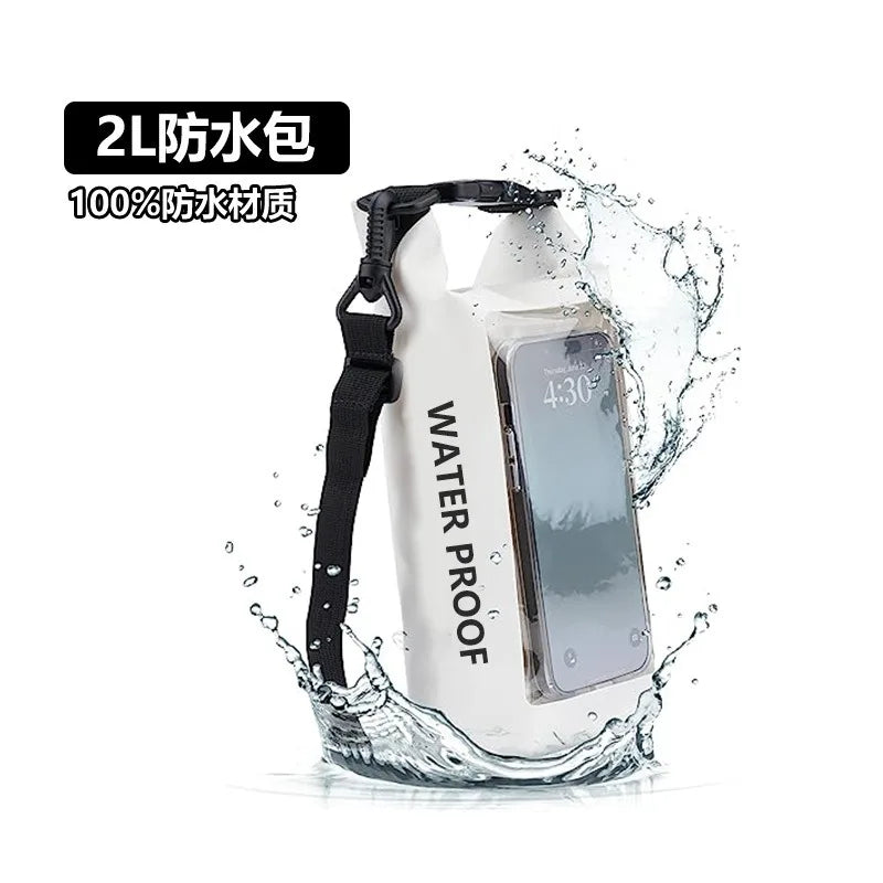 Sinodiving New 2L Lightweight Multi-Functional PVC Phone Case Mobile Phone Waterproof Bag for Drifting Promotion Gift Bag