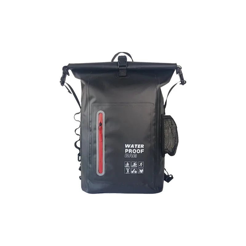 Wholesale 25L PVC Roll Top Dry Waterproof Bag for Outdoor Casual Activities Manufactured Backpack for Water Sports