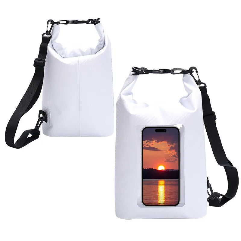 Sinodiving Custom Logo 2L Lightweight PVC 500D Waterproof Bag for Outdoor Adventures Camping & Rafting-Wholesale