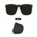 Foldable Polarized Sunglasses Clip UV-proof Fashionable Lightweight Folding Sunglasses Clip Slimming Folding Clip
