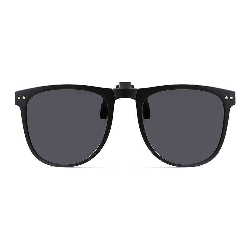 Foldable Polarized Sunglasses Clip UV-proof Fashionable Lightweight Folding Sunglasses Clip Slimming Folding Clip