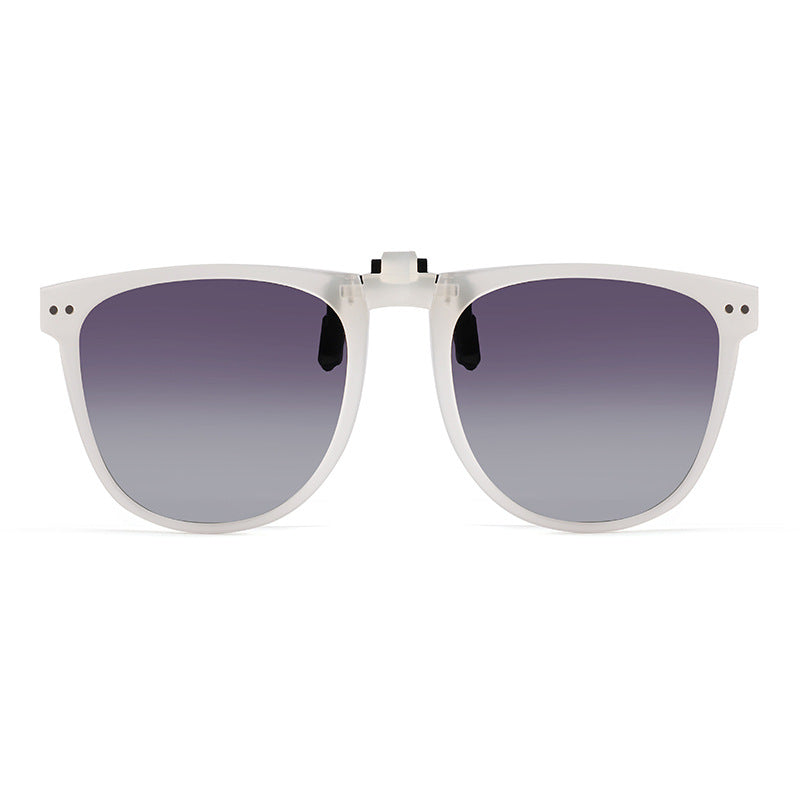Foldable Polarized Sunglasses Clip UV-proof Fashionable Lightweight Folding Sunglasses Clip Slimming Folding Clip