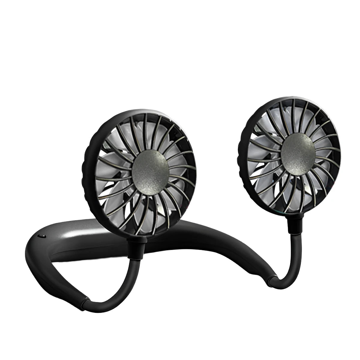 Neck Fan Rechargeable 1200mAh 3 Speeds Portable Personal Cooling Fan for Outdoor