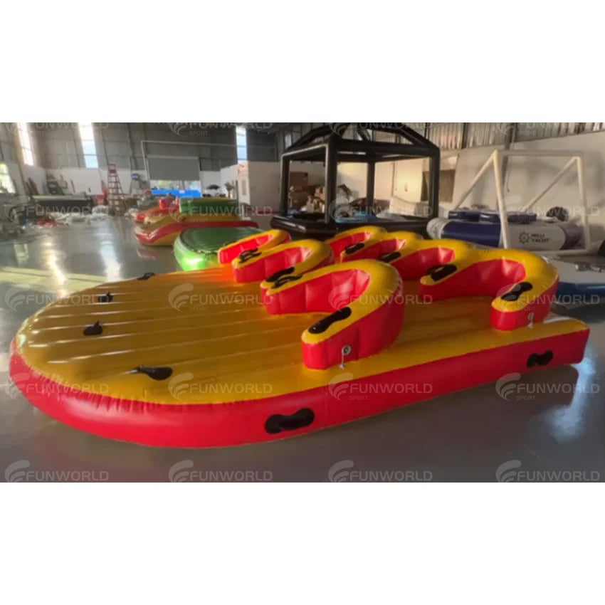 Commercial Grade Inflatable Water Float Towable Sofa For Boats Jet Skis Super Sofa For Towable Tube