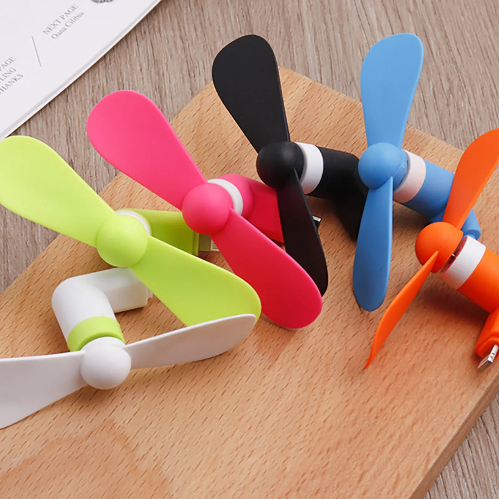 Portable Mini Cell Phone Fan