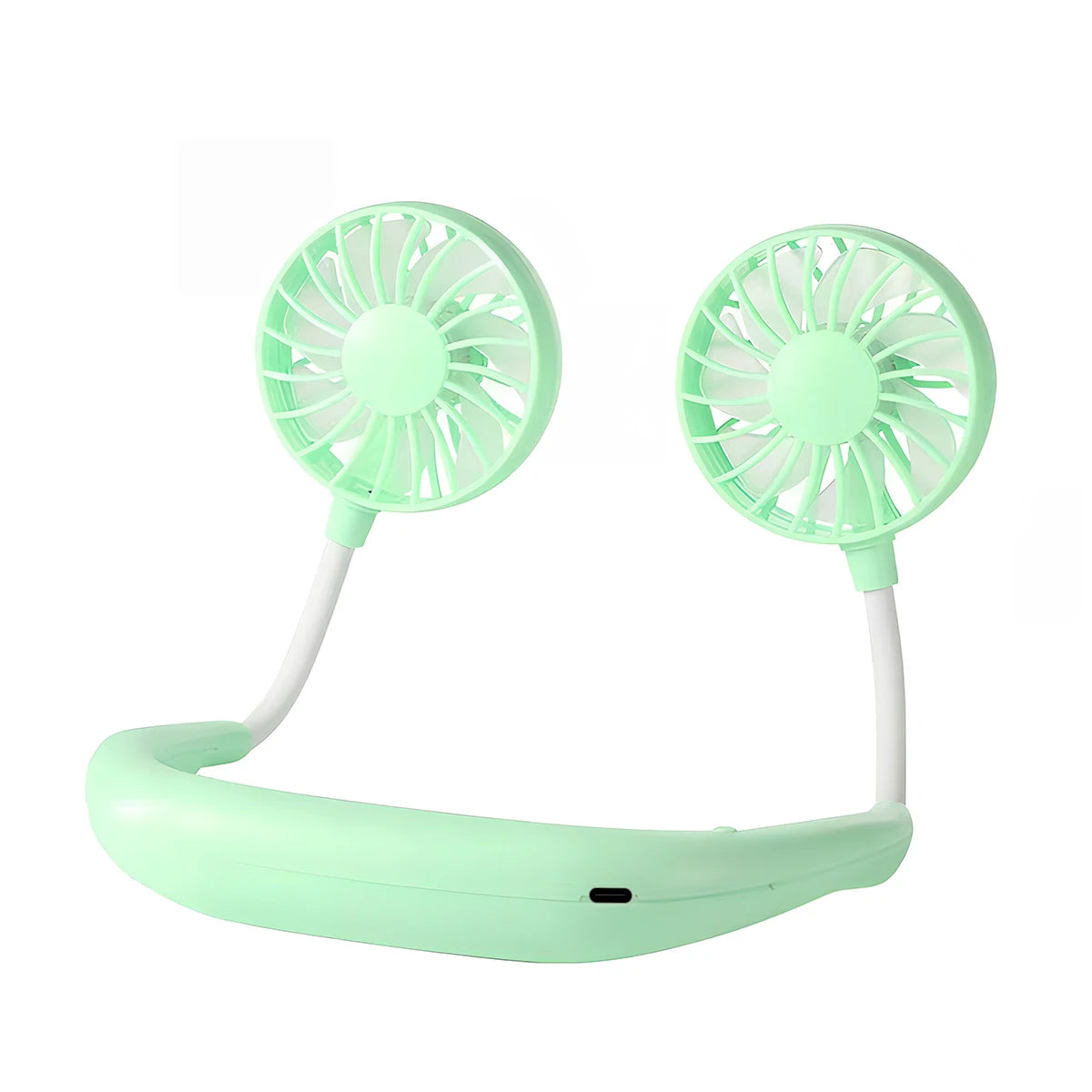 Neck Fan Rechargeable 1200mAh 3 Speeds Portable Personal Cooling Fan for Outdoor