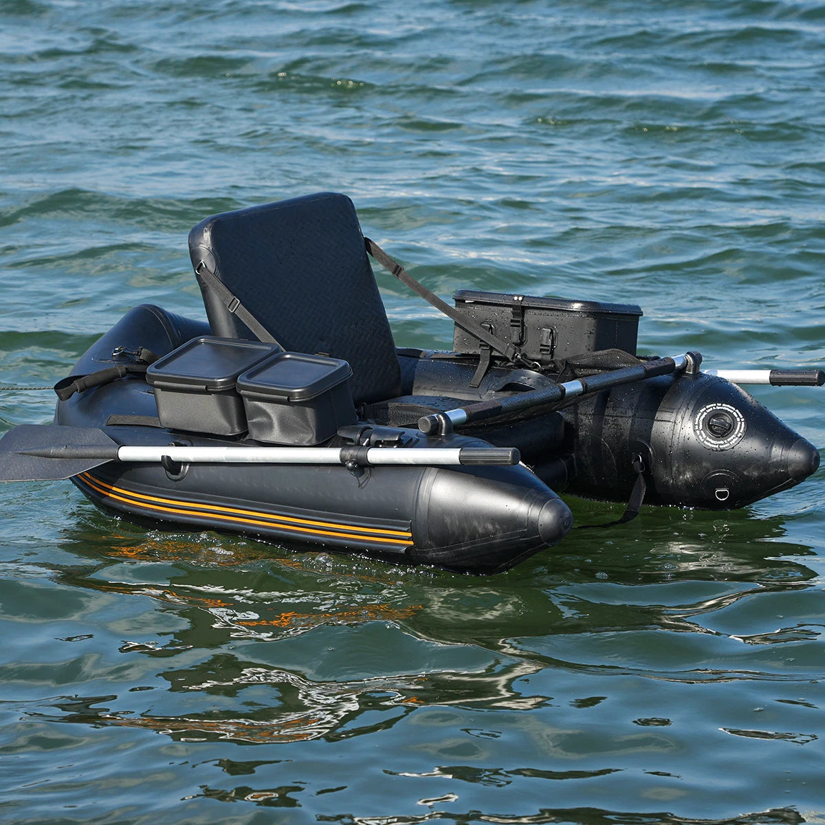Boat for One Person for Fishing with Small motor