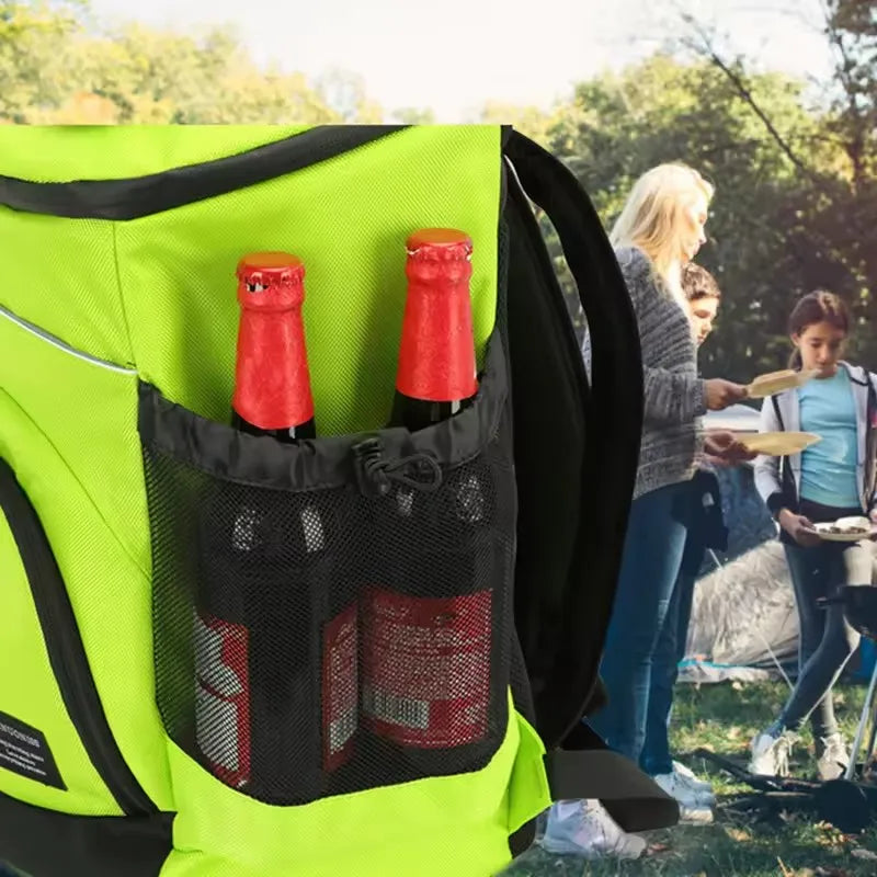 Refrigerator Bags Soft Insulated Cooler Backpack Thermal Isothermal Fridge Travel Outdoor Beach Ice Beer Backpack 30L insulated