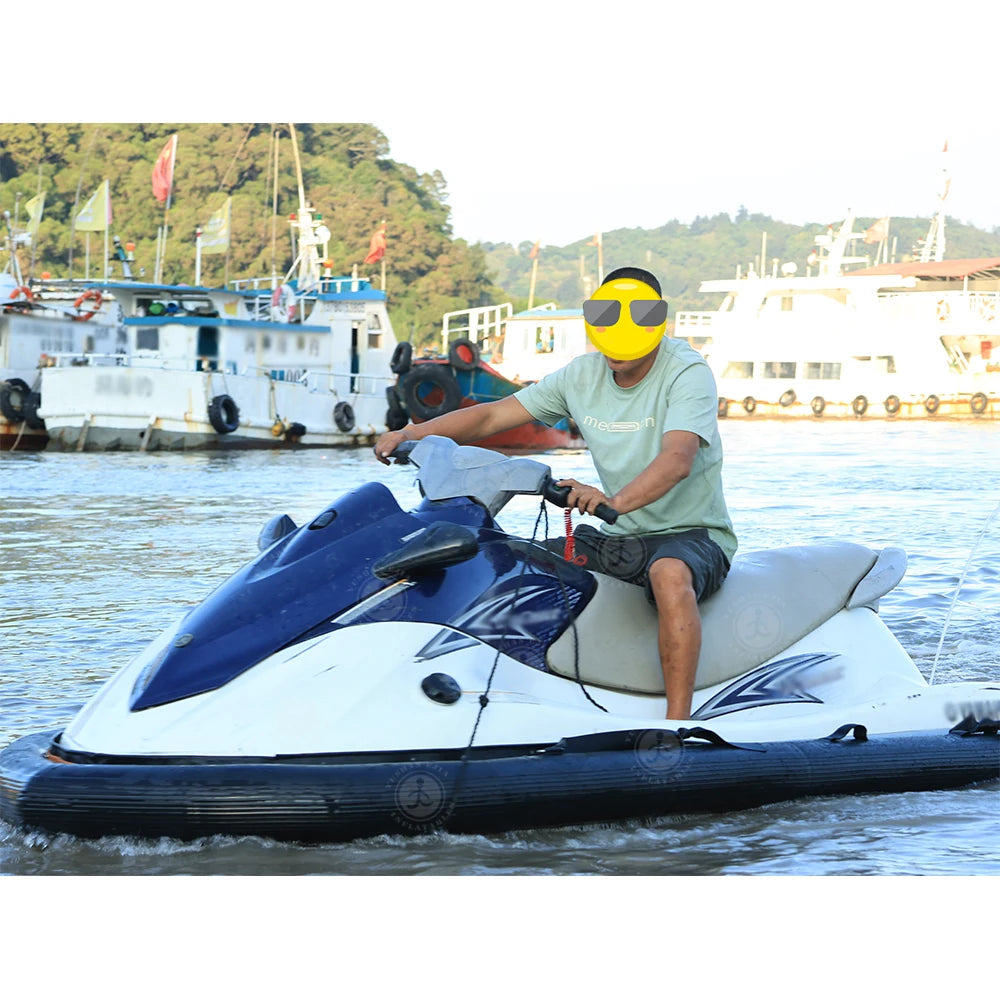 US Stock Pop Sale Inflatable Jet Ski U-shaped Rib Inflatable Motorboat Rib Pontoon Ski Water Safety For Jet Ski