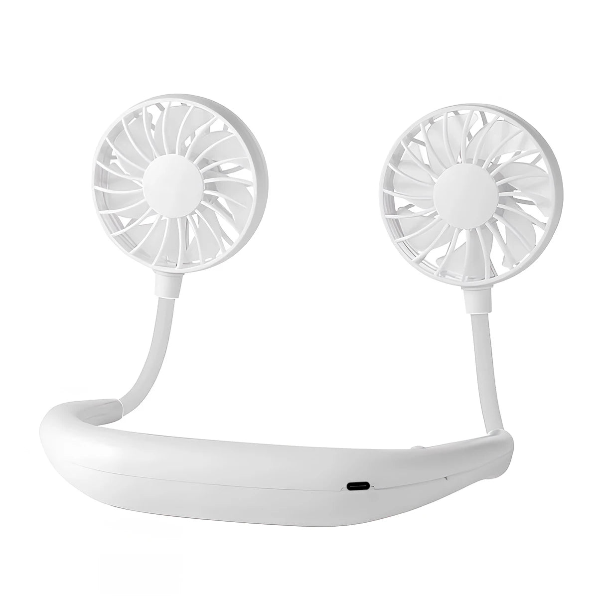 Neck Fan Rechargeable 1200mAh 3 Speeds Portable Personal Cooling Fan for Outdoor