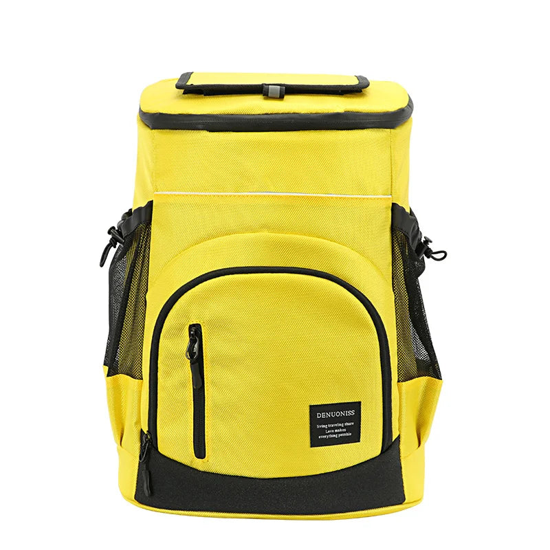 Refrigerator Bags Soft Insulated Cooler Backpack Thermal Isothermal Fridge Travel Outdoor Beach Ice Beer Backpack 30L insulated