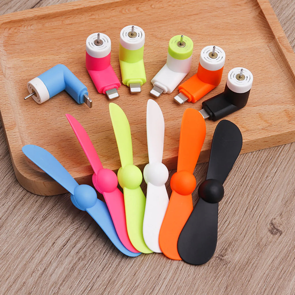 Portable Mini Cell Phone Fan