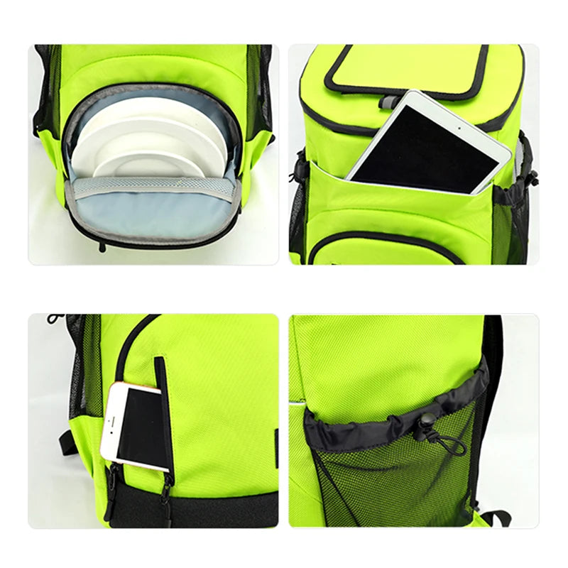 Refrigerator Bags Soft Insulated Cooler Backpack Thermal Isothermal Fridge Travel Outdoor Beach Ice Beer Backpack 30L insulated