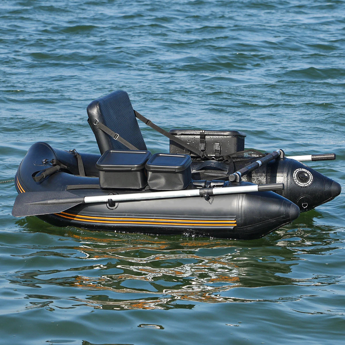 Boat for One Person for Fishing with Small motor