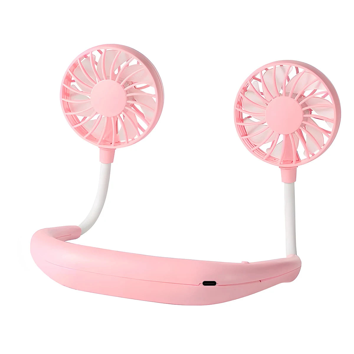 Neck Fan Rechargeable 1200mAh 3 Speeds Portable Personal Cooling Fan for Outdoor
