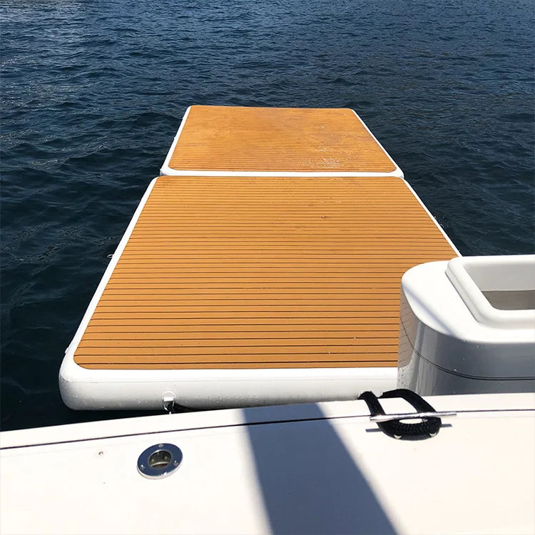 Factory Custom Water Inflatable Leisure Platform Jet Ski Inflatable Island Floating Dock