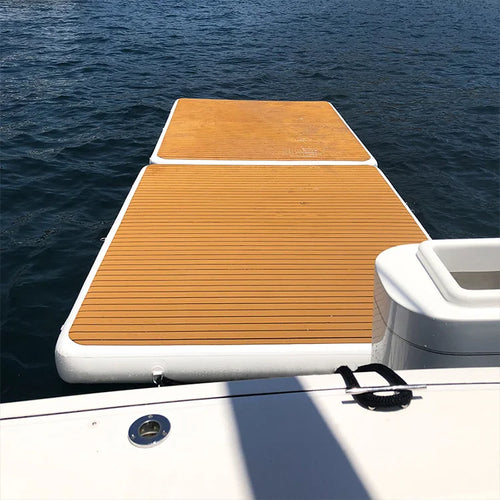 Factory Custom Water Inflatable Leisure Platform Jet Ski Inflatable Island Floating Dock