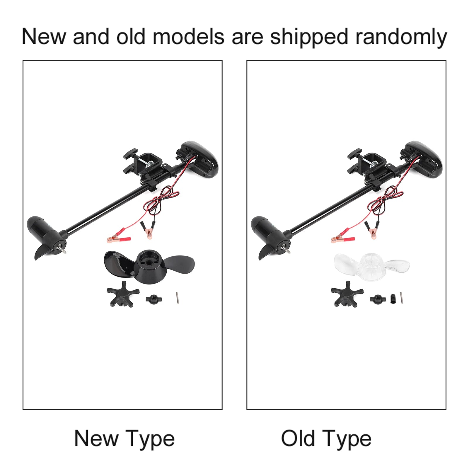 Boat Engine 12V 18lbs Brushed Multi‑Gear Electric Mount Trolling Motor with Propeller for Inflatable Boat Brush Trolling Motor