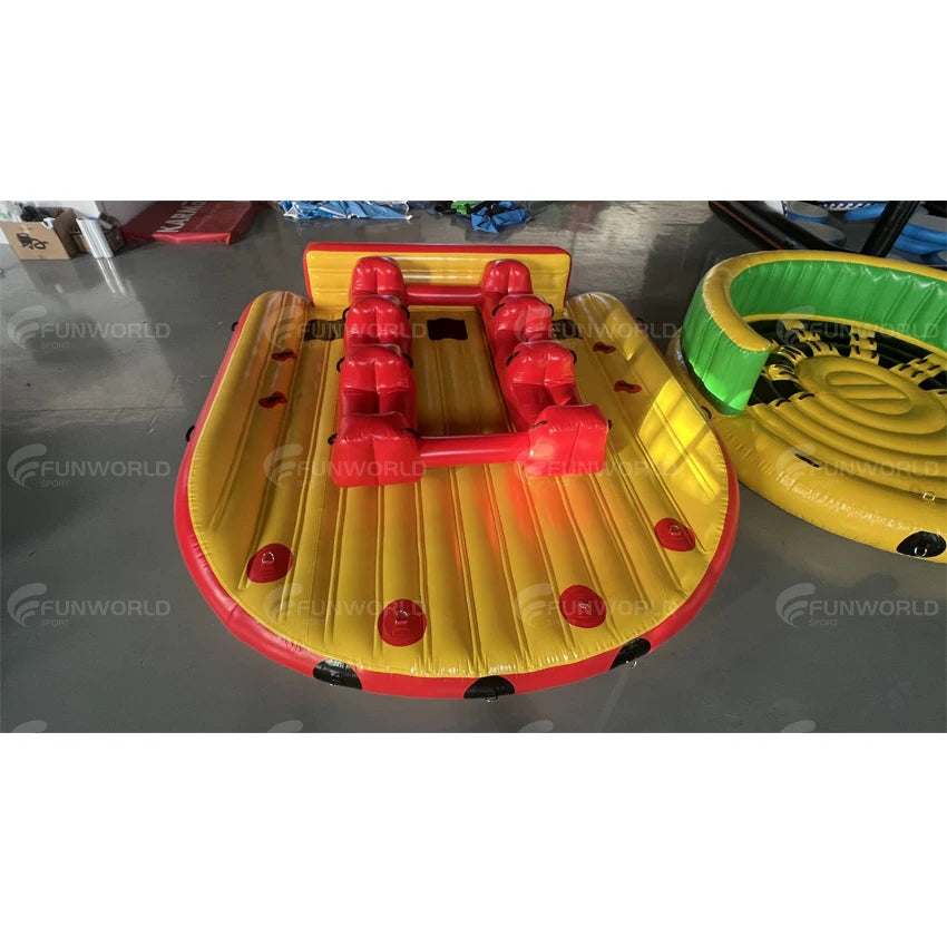 Commercial Grade Inflatable Water Float Towable Sofa For Boats Jet Skis Super Sofa For Towable Tube